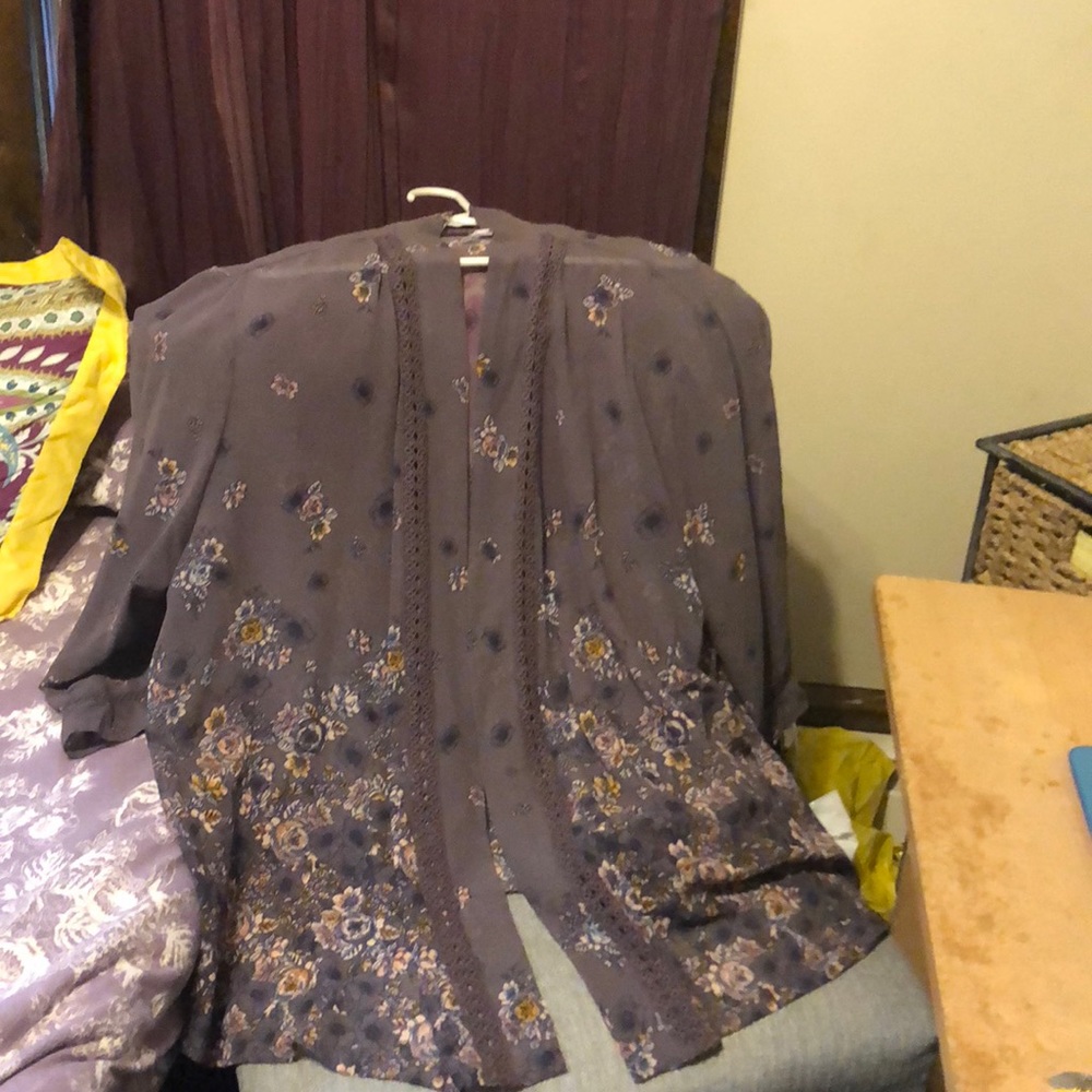 Floral kimono